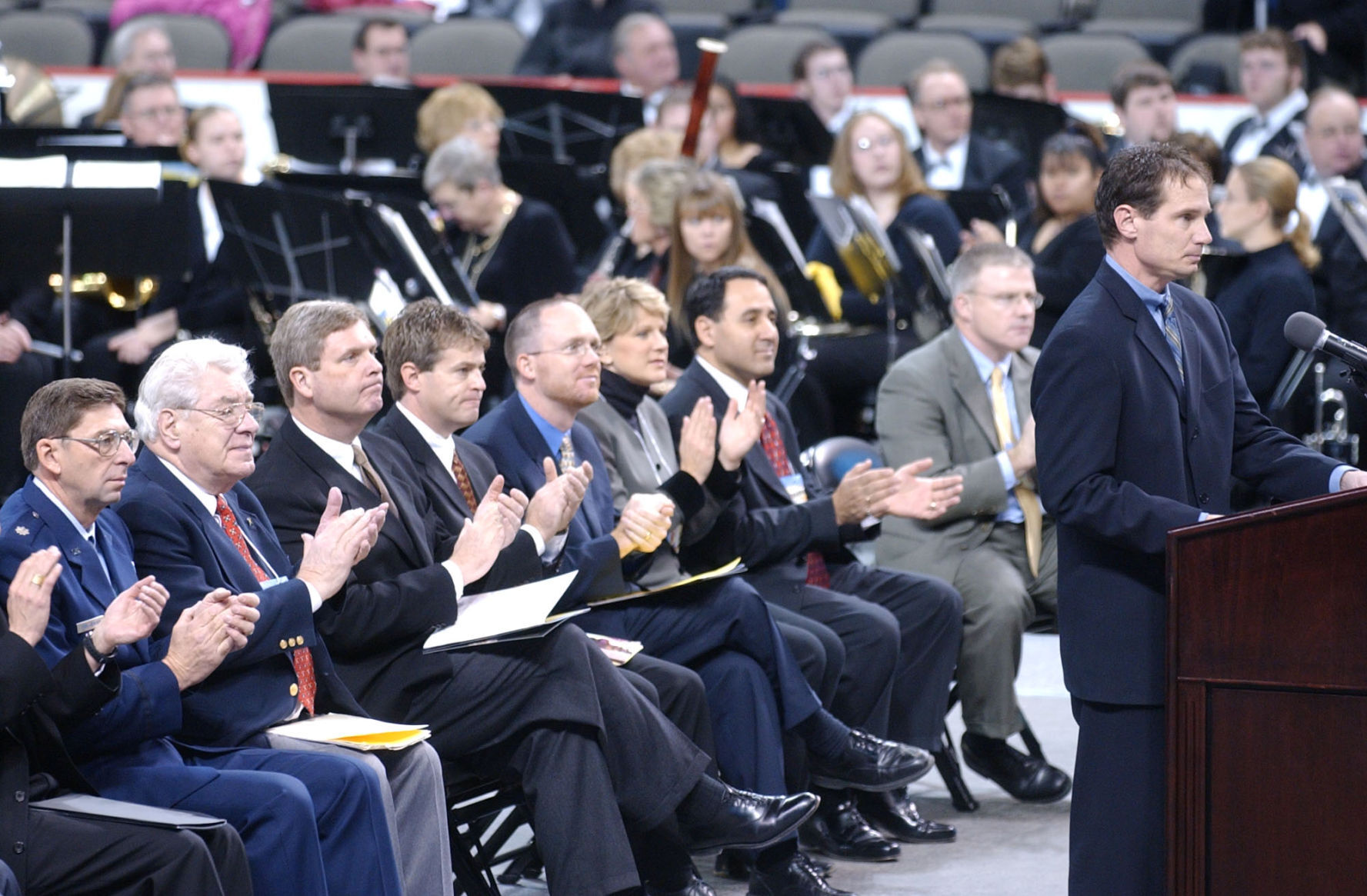 Tyson Events Center dedication